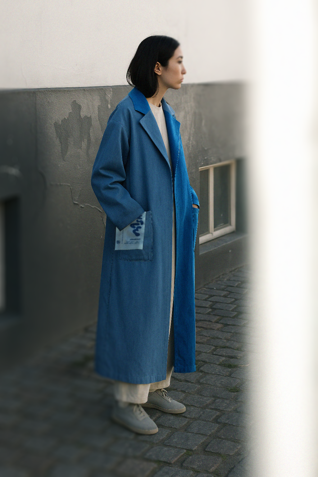 The Two Tone Denim Coat